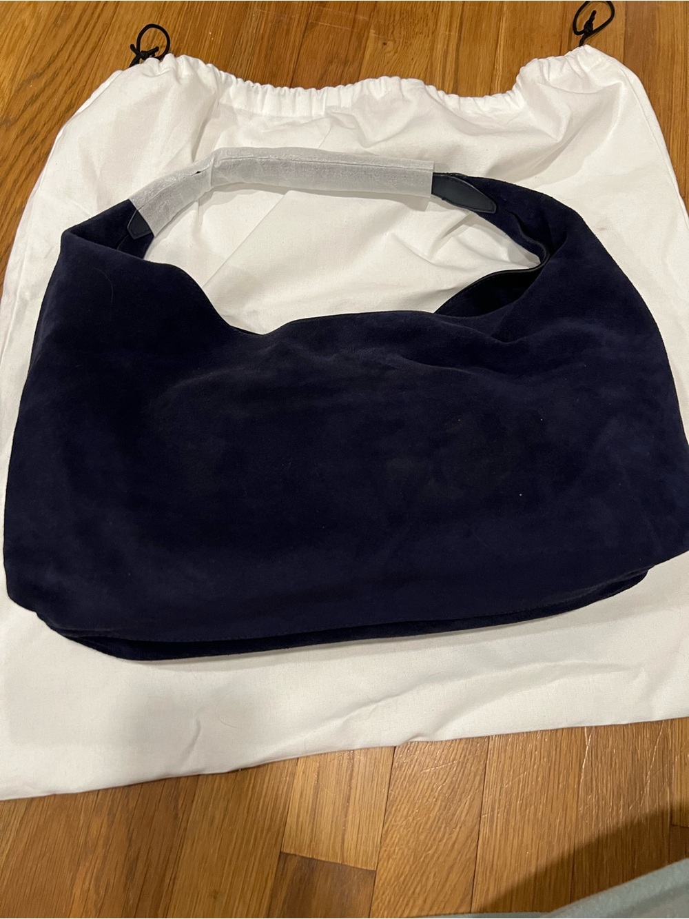 Madewell Navy Suede Shoulder Bag